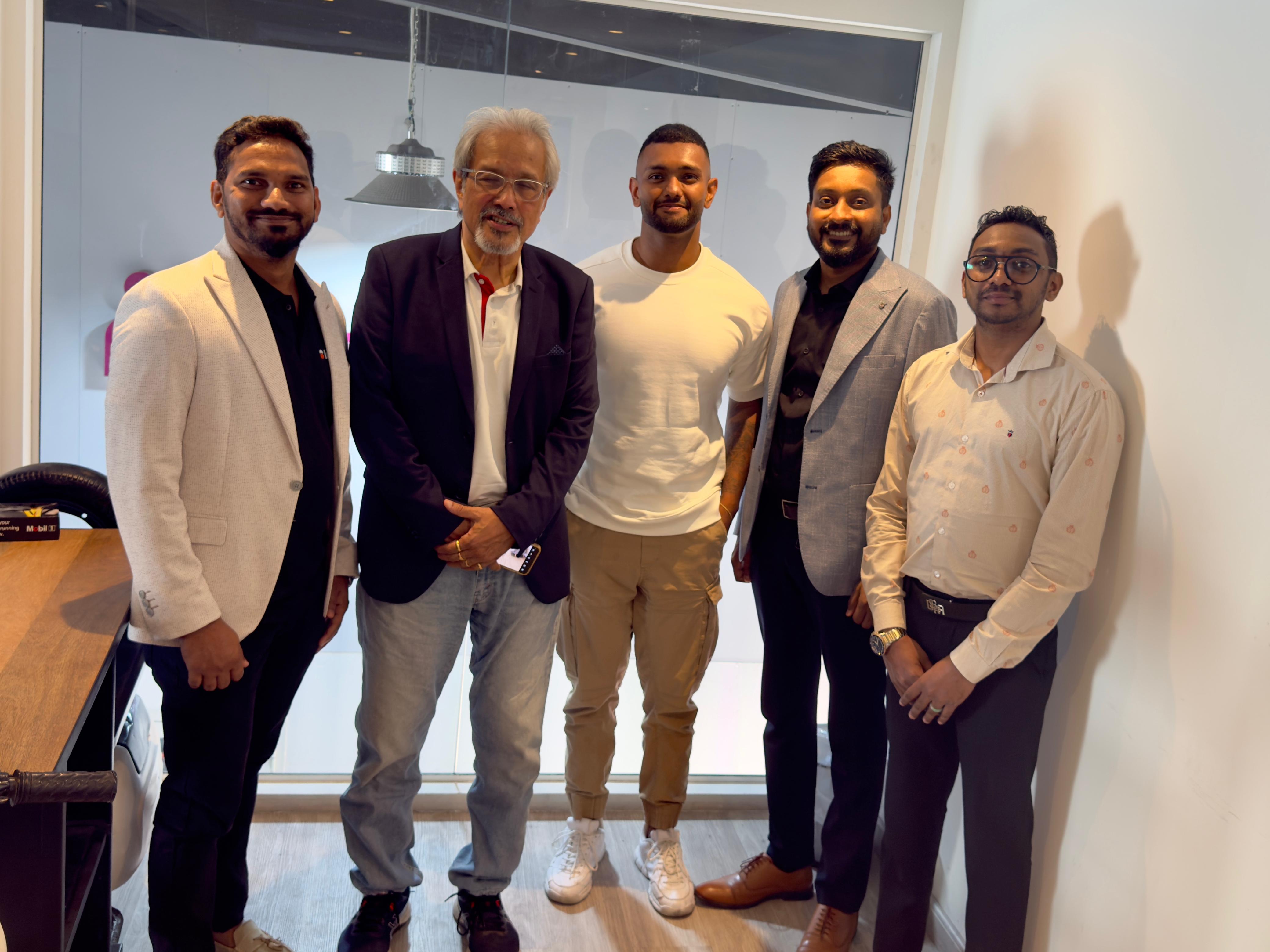 With Chirenj Chandran, CEO & co-founder of MySyara